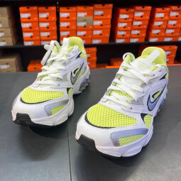 耐克（NIKE）跑步鞋女鞋2024秋季新款Zoom Air减震休闲鞋运动鞋【潮】 CW3876-102白金属银电子绿 38