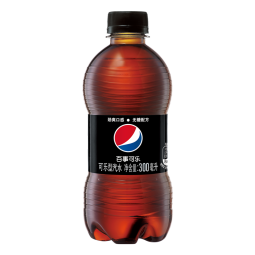 百事可乐 无糖 Pepsi 碳酸饮料 汽水可乐 300ml*12瓶 饮料整箱  百事出品