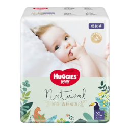 好奇（Huggies）【次日达】森林密语系列成长裤婴儿尿不湿超薄透气宝宝婴儿拉拉裤 XL 1包 30片 拉拉裤(12-17kg)