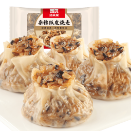 西贝莜面村杂粮纸皮烧麦360g（6*60g）面点早餐半成品 加热即食点心 烧卖