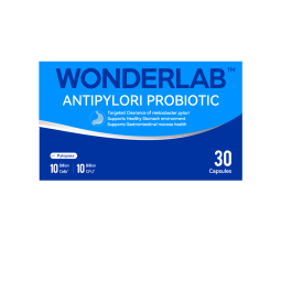 WONDERLAB PYLO益生菌胶囊 30粒  成人儿童乳酸杆菌螺旋杆菌肠胃益生菌【2盒一周期 建议拍2盒 】