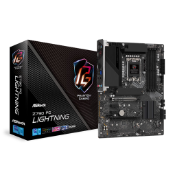 华擎（ASRock）Z790 PG Lightning 闪电风暴 DDR5支持CPU 12600KF/14700KF/13600KF（Intel Z790/LGA 1700） 