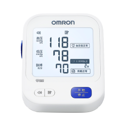 欧姆龙（OMRON）U725A电子血压计 柔光语音播报 大屏显示血压仪【大画面语音款】