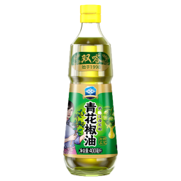 双嗒 藤椒油 青花椒油 汉源鲜花椒油  麻辣烫米线调味  400ml