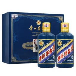 茅台（MOUTAI）生肖 丁酉鸡年 酱香型白酒 53度 375ml*2瓶 礼盒装【名酒鉴真】