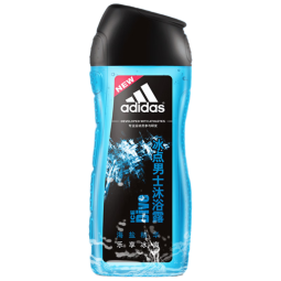 阿迪达斯 （adidas）男士活力冰点沐浴露250ml 持久留香控油清新舒爽 富含海盐成分