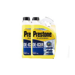 百适通（Prestone）汽车玻璃水防冻-37℃ 融雪除冰玻璃清洁剂 冬季雨刮水 1.8kg *2瓶