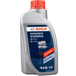 博世（BOSCH）DOT4 刹车油/制动液/离合器油 1L 通用型进口原料国内调配 一升装