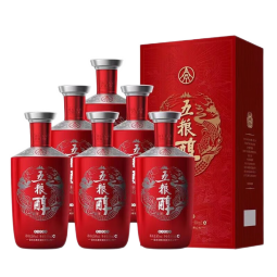 五粮液股份 五粮醇红装 浓香型白酒 50度500mL*6瓶整箱装  中秋送礼