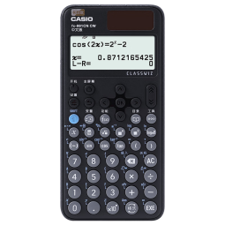 Casio 卡西欧FX-991CNX中文版科学函数计算器初高中大学考研物理化学竞赛高考适用 新款FX-991CNCW黑色+四件套