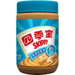 四季宝（SKIPPY）花生酱 早餐面包酱 调味酱料拌饭拌面酱火锅蘸料烘焙原料柔滑510g