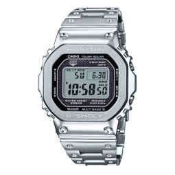 卡西欧（CASIO）手表男GMW-B5000小方块G-SHOCK运动表 GMW-B5000D-1PR神秘小银块