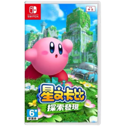 任天堂（Nintendo）Switch游戏卡带 全新原装海外版NS实体游戏软件 星之卡比探索发现 3D动作 中文