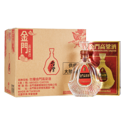 金门高粱 58度823商务酒 清香型白酒 600ml*6瓶整箱装 【商务宴请送礼】