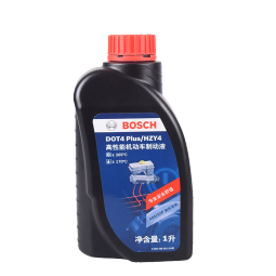 博世（BOSCH）DOT4 plus升级型刹车油 汽车制动液/离合器油 通用型1L装 DOT4 plus通用型1升装