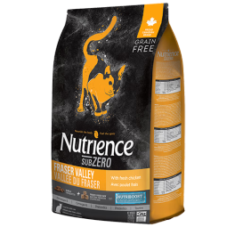 NUTRIENCE哈根纽翠斯猫粮冻干进口黑钻系列鸡肉增肥幼猫成猫粮5磅/2.27kg