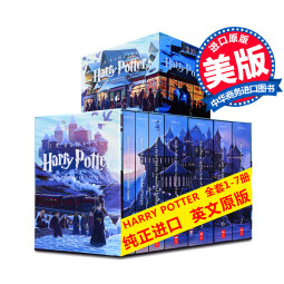 哈利波特英文原版全集1-7全套 Harry Potter JK罗琳 15周年纪念 美版