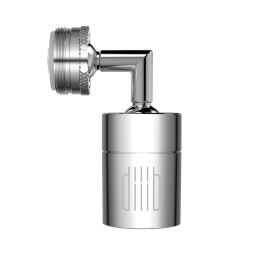 大白厦门diiib 厨房水龙头起泡器发泡器洗脸池洗手盆水嘴防溅头过滤 双功能（超角度）内螺纹24