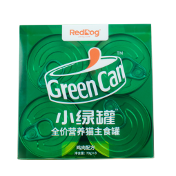 红狗（RedDog）猫罐头70g*8罐鸡肉口味 主食猫罐头主食罐成猫幼猫猫咪补水营养