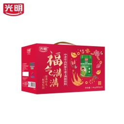 光明高钙 维E中老年奶粉800g*2奶粉礼盒 0蔗糖 送礼 送长辈