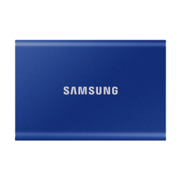 三星（SAMSUNG） 1TB Type-c USB 3.2 移动固态硬盘（PSSD） T7 蓝色 NVMe传输速度1050MB/s 手机直连笔记本外接