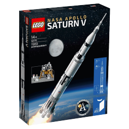 乐高（LEGO）IDEAS阿波罗土星五号火箭92176积木拼装玩具儿童圣诞节礼物 阿波罗土星五号火箭92176