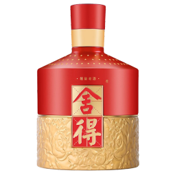 舍得 舍得酒 红100限量老酒 浓香型白酒 52度 500mL 1瓶 单瓶装