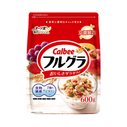 卡乐比（Calbee）经典水果燕麦片600g 日本原装进口食品 营养早餐 即食零食 代餐