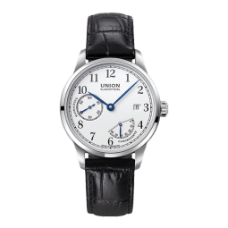 宇联（UNION GLASHUTTE SA）格拉苏蒂德国1893系列动力储存机械男士腕表 新年礼物