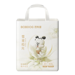 巴布豆（BOBDOG）雪域极光拉拉裤奢护透气XXL20片(15-18KG)婴儿尿不湿