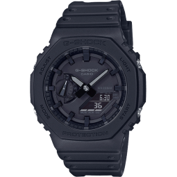 卡西欧（CASIO）G-SHOCK YOUTH系列 防震防水双显运动男士手表 GA-2100-1A1DR