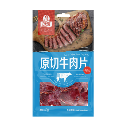 母亲 原切牛肉片 黑胡椒味40g 休闲零食 肉干肉脯 熟食小吃 牛肉干