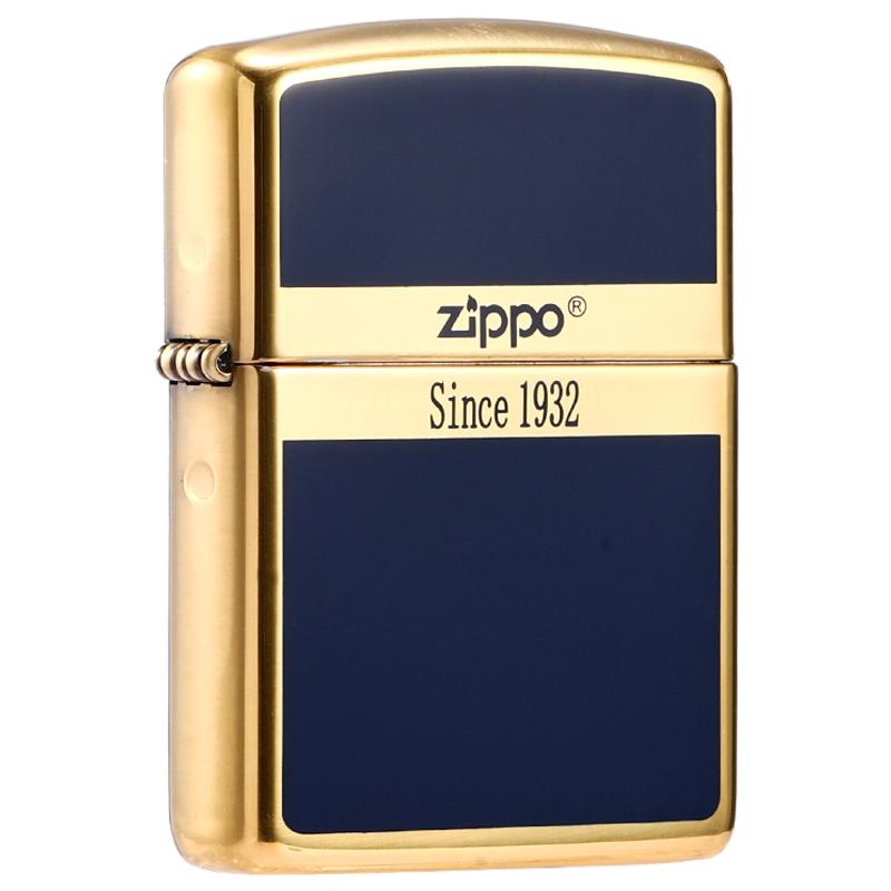 zippo正品珐琅男士定制高档打火机