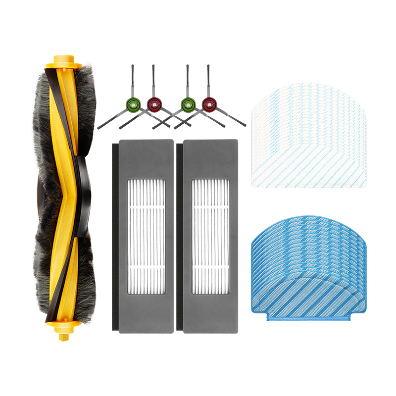 科沃斯扫地机器人配件拖抹布边滚刷