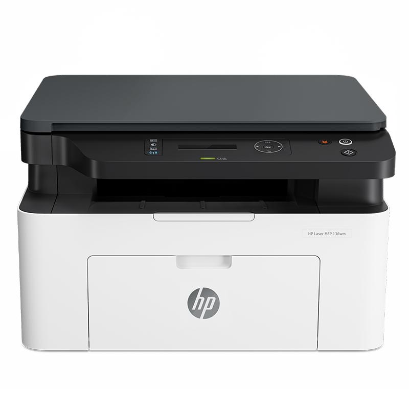 hp惠普laser mfp 136wm锐a4打印机