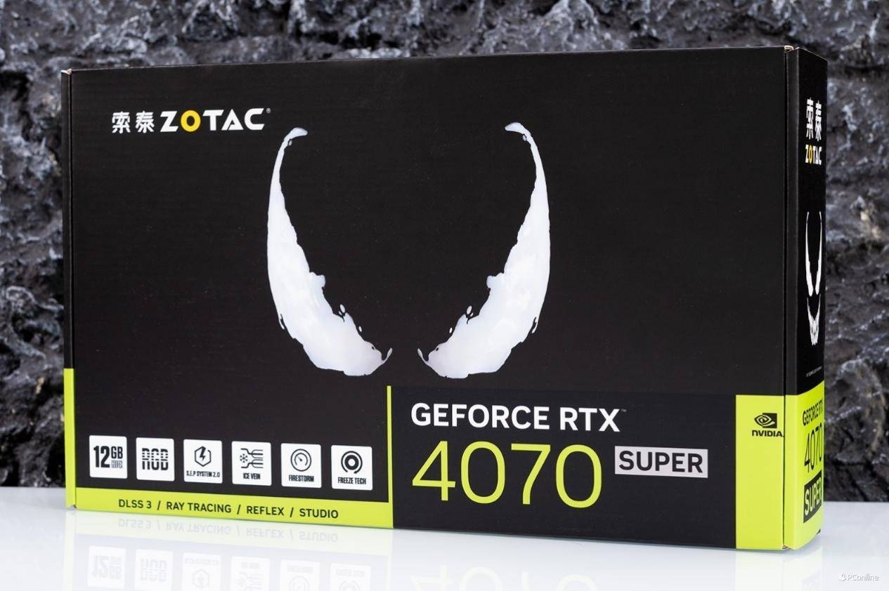 索泰GeForce RTX 4070 SUPER 12GB毒液显卡评测：毒特超能力，突破次元壁！