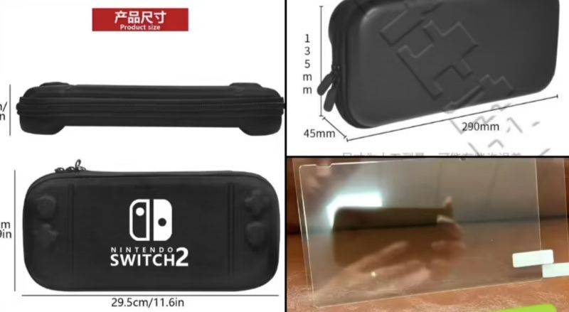 任天堂Switch2高精度配件曝光 暗示屏幕尺寸大于前代产品