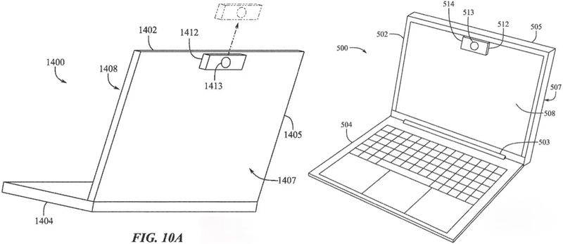 苹果获MacBook Pro设计新专利 探索可拆卸摄像头和屏幕