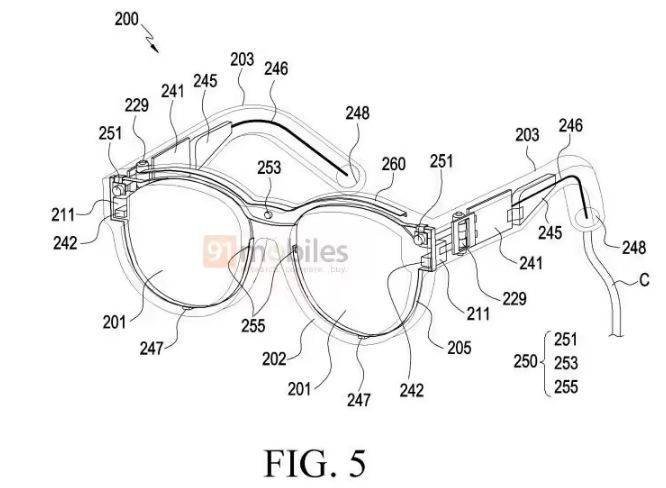 三星获智能眼镜设计新专利 旨在降低扬声器电磁干扰以提升音质