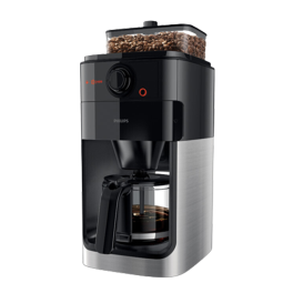 飞利浦（PHILIPS） 美式咖啡机家用智能控温豆粉两用自动磨豆自动清洗咖啡壶HD7761 HD7761/00