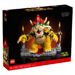 乐高（LEGO）超级马里奥 18岁+男孩女孩拼装玩具积木 生日礼物 强大的酷霸王71411