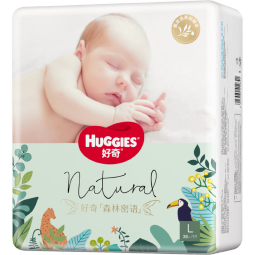 好奇（Huggies）森林密语纸尿裤L36(9-14kg)大号婴儿尿不湿超薄透气