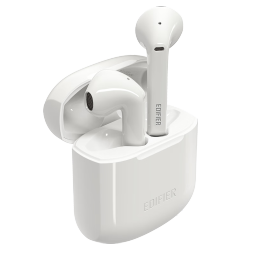 漫步者（EDIFIER）LolliPods 真无线蓝牙耳机 蓝牙5.3 音乐耳机  适用苹果华为小米  白色