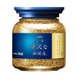 AGF 日本原装进口MAXIM 速溶咖啡粉蓝罐 混合冻干冰美式黑咖啡无砂糖