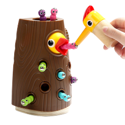 特宝儿（topbright）啄木鸟捉虫游戏六一儿童节礼物儿童玩具男孩女孩早教玩具3-6岁宝宝玩具孩子生日节日礼物礼盒