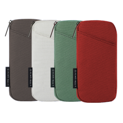 国誉（KOKUYO）一米新纯CLICASE夹夹笔袋双面磁吸帆布文具盒便捷收纳袋WSG-PCS151 红色