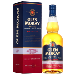 格兰莫雷（Glen Moray）洋酒 英国原装进口 苏格兰 斯佩塞区 单一麦芽 威士忌 经典系列 雪梨桶 700ml