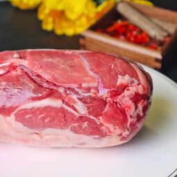 大庄园羔羊后腿肉 1kg  去骨羔羊腿肉 煎烤炖煮 新鲜羊肉 国产腿肉1kg