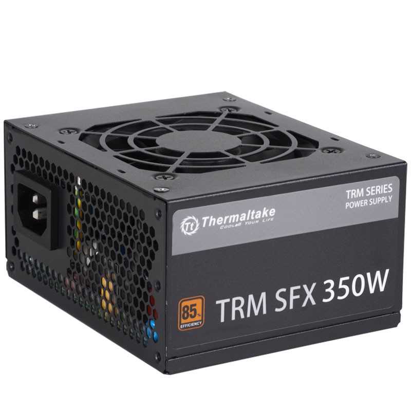 Tt（Thermaltake）额定350W TRM SFX 350 电脑电源（智能温控风扇/主动