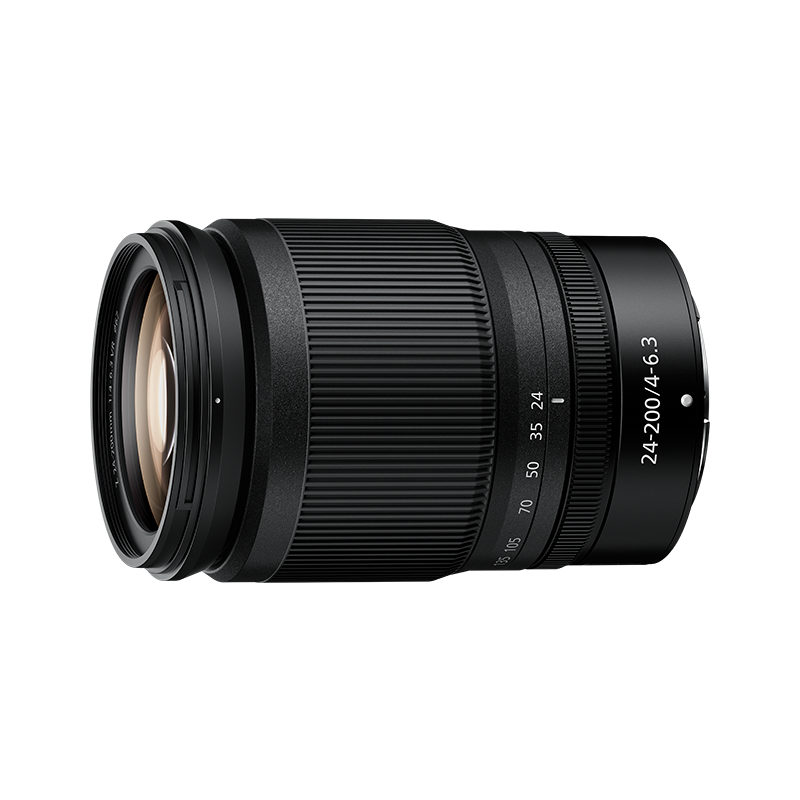 尼康（Nikon） 尼克尔 Z卡口 微单相机Z6/Z7/Z62/Z72/Z5/Z50/ZFC镜头 Z 24-200mm f/4-6.3 镜头 标配